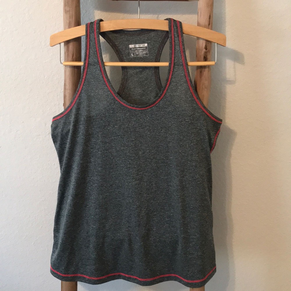 Layer 8 gray tank top
